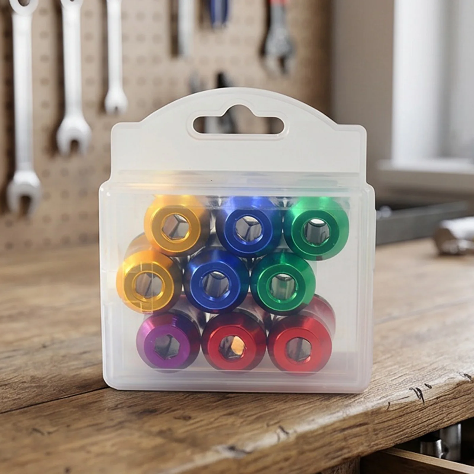 Magnetic Screw Holder Reusable Bit Magnetizer Ring Removable Portable Alloy Screw Hold Tool for Hex Screwdrivers & Power Tools