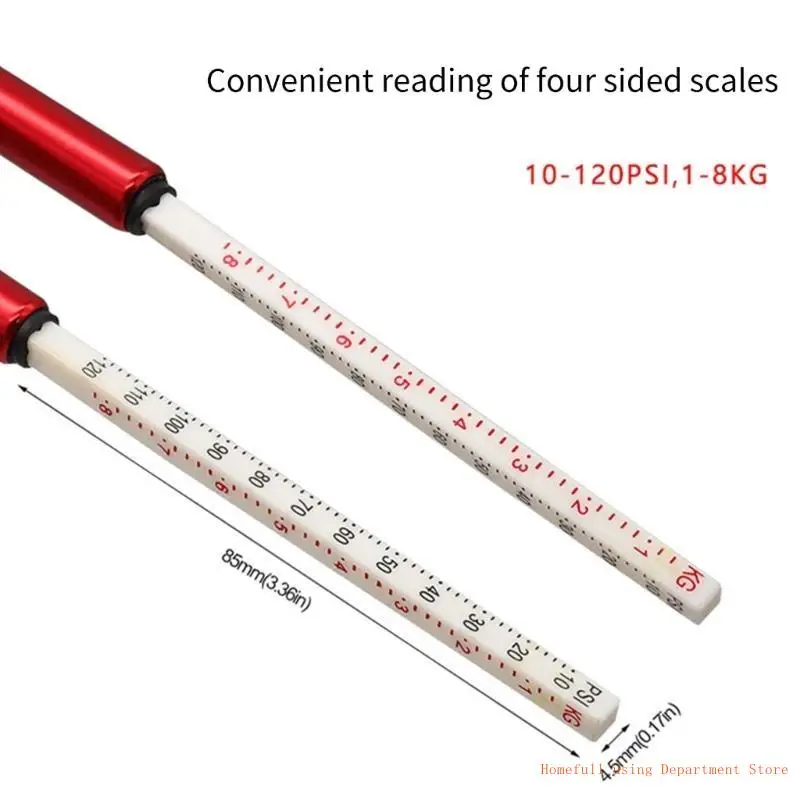 Accurate Tire Pressure Check Pen Small Tire Pressure Gauge Tire Pressure Measuring Easy to Use Tool for Car Maintenance - Image 5