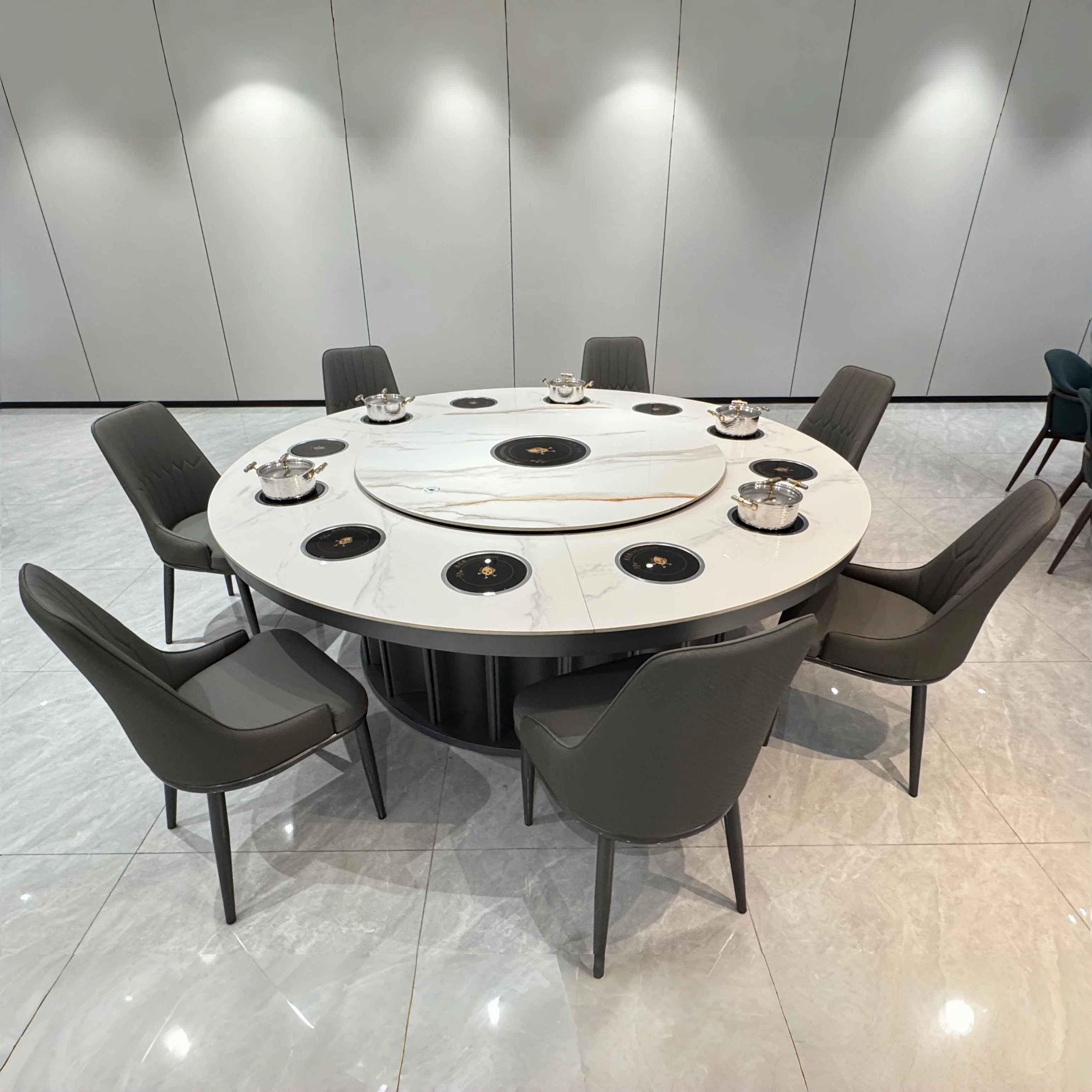 

Коммерческие столы для хот-пота без дыма, электрические столы для хот-пота для ресторанов