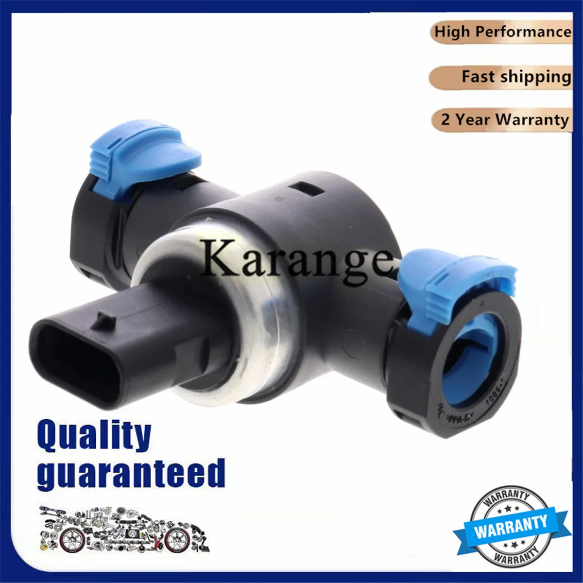 

Fuel Pressure Sensor For Volvo 2014-2019 S60 S80 V60 V90 XC40 XC60 XC70 XC90 MK3 V40 V60 V70 31478293 31372030 31432653 31405791