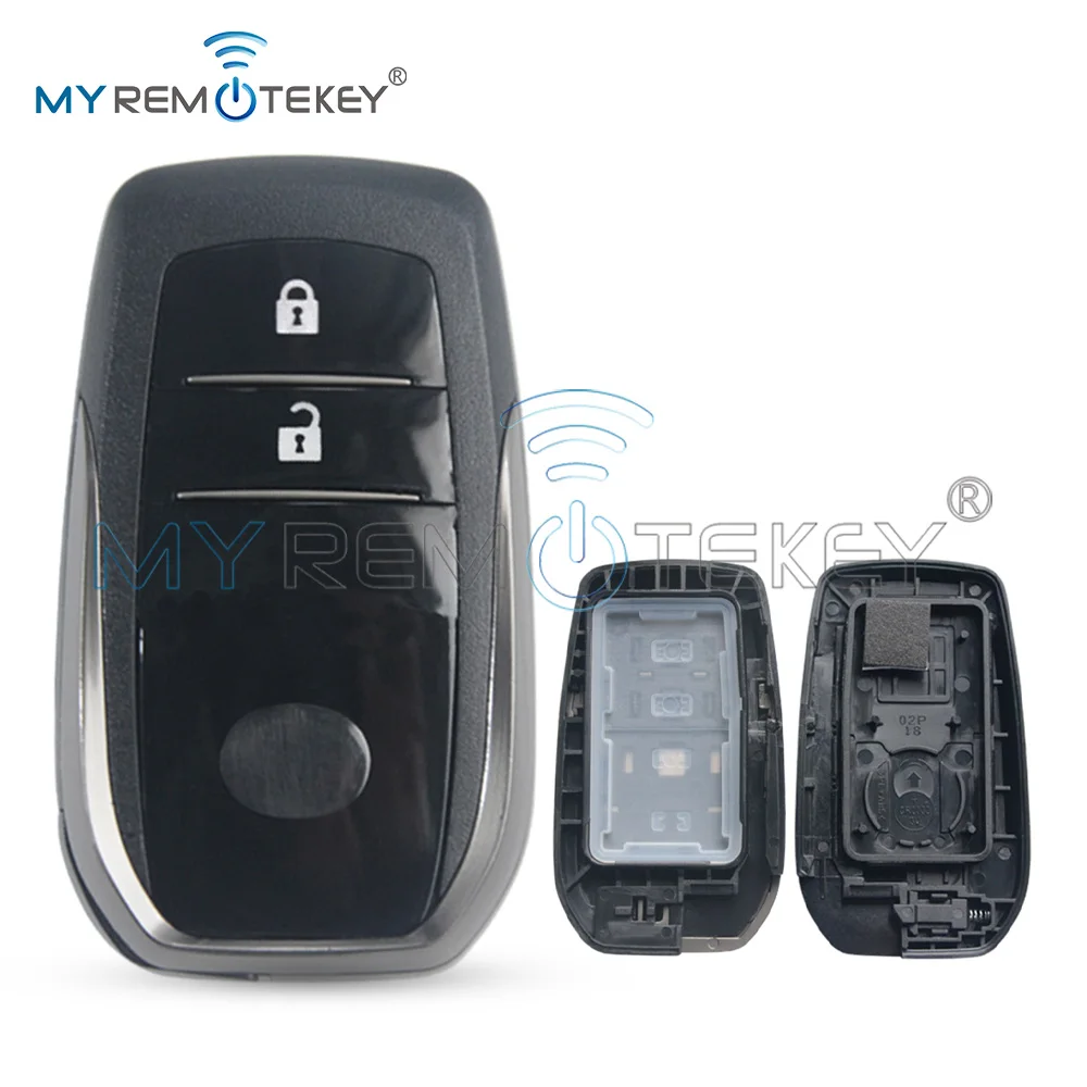 REMTEKEY FCC BM1EW Smart Key Shell 2 Button for Toyota Hilux