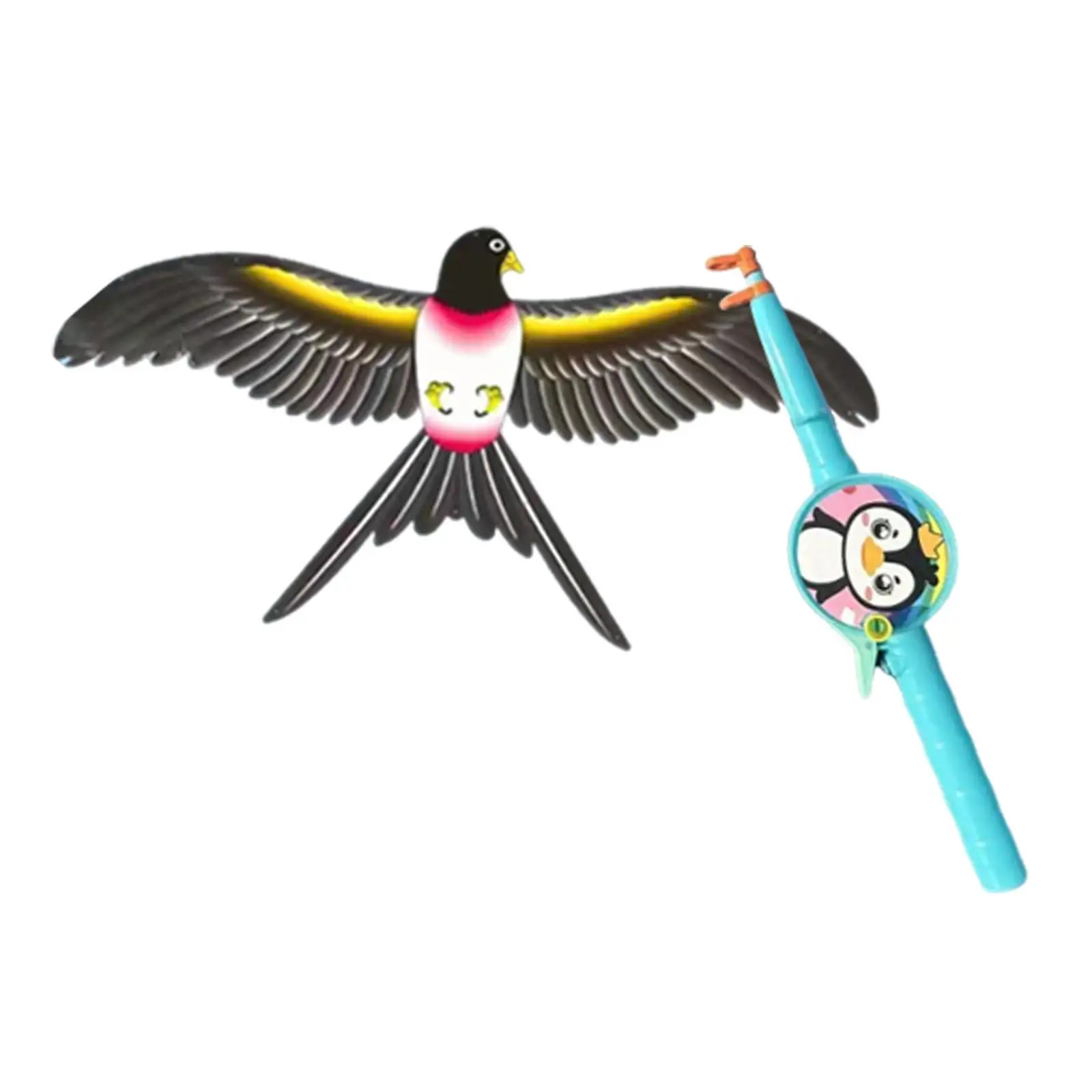 Lightweight Kite Toy PP Material Easy Control Family Outdoor Kite Flying for Kids Park Camping