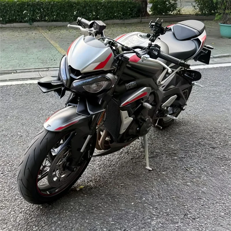 

Передний спойлер мотоцикла, стабилизатор крыла, нижний спойлер, нижняя губа для Street Triple 765R/RS 765R 765RS 2023-2025