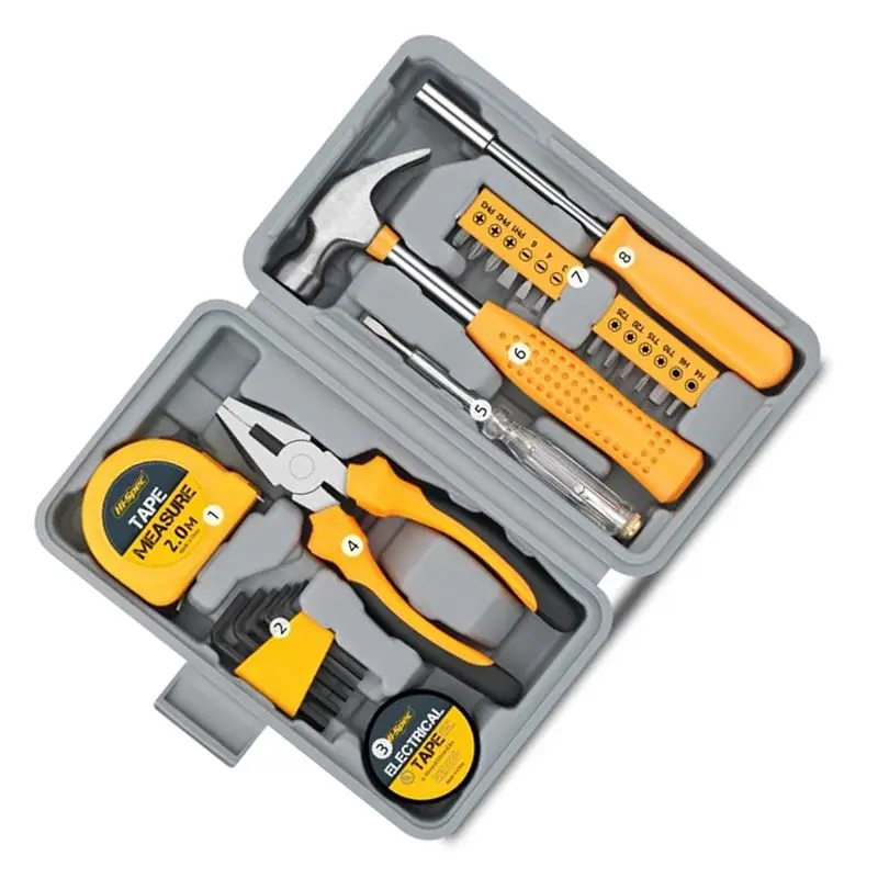 プロモーション！ ハイスペック家庭用工具キット多機能家庭用ツールボックス基本メンテナンスツール