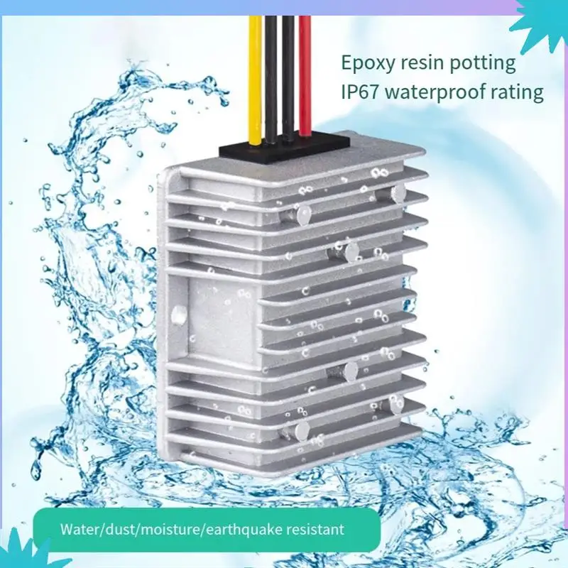 ABZW 1 قطعة 12 فولت إلى 57 فولت 4.5A تيار مستمر محول طاقة تصعيد ل Starlink ل Gen 3-محول مقاوم للماء مع أداة قذيفة الألومنيوم