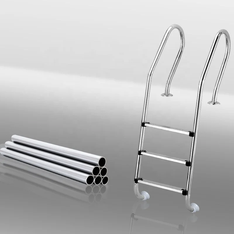 304/316 Stainless Steel Structural Ladder for Swimming Pool