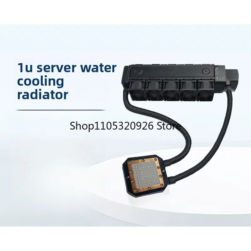 Suitable for 1U 1700 AM5 Industrial Control Water-cooled Server Radiator Integrated Water-cooled Exhaust Fan L25