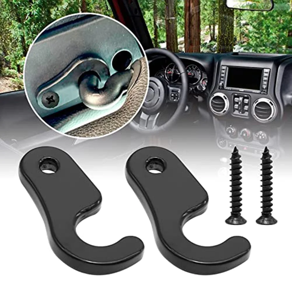 مشابك حاجب الشمس باللون الأسود الداخلي لسيارة القيادة، لون أسود أنيق، أداء طويل الأمد، مرفق سريع #4