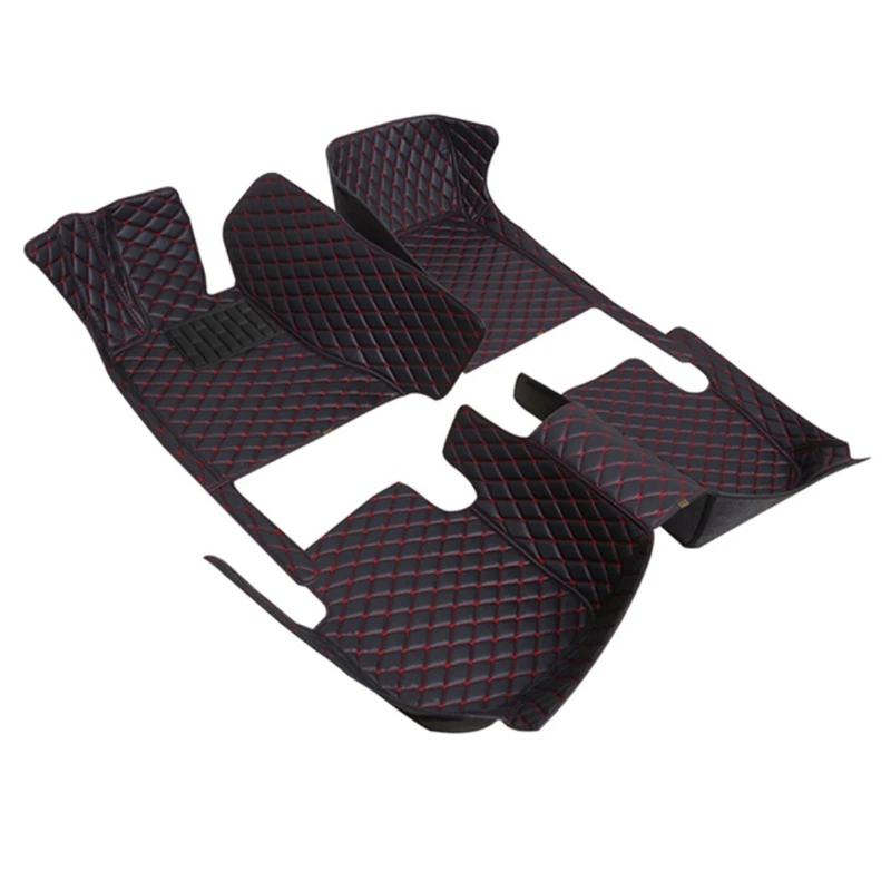 

High Quality Durable Wear-resistant and Waterproof Car Mats 4 Pieces Leather Foot Mats for GMC Siera