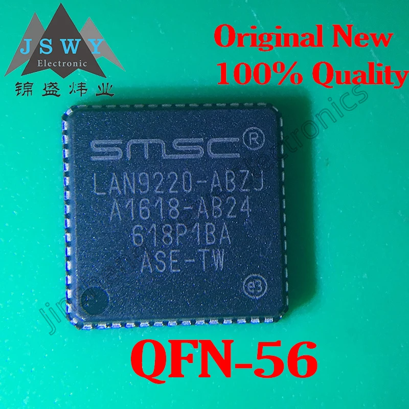 

1~5PCS LAN9220-ABZJ SMD QFN-56 Ethernet Interface Controller Chip LAN9220 100% Brand New Original Free Shipping