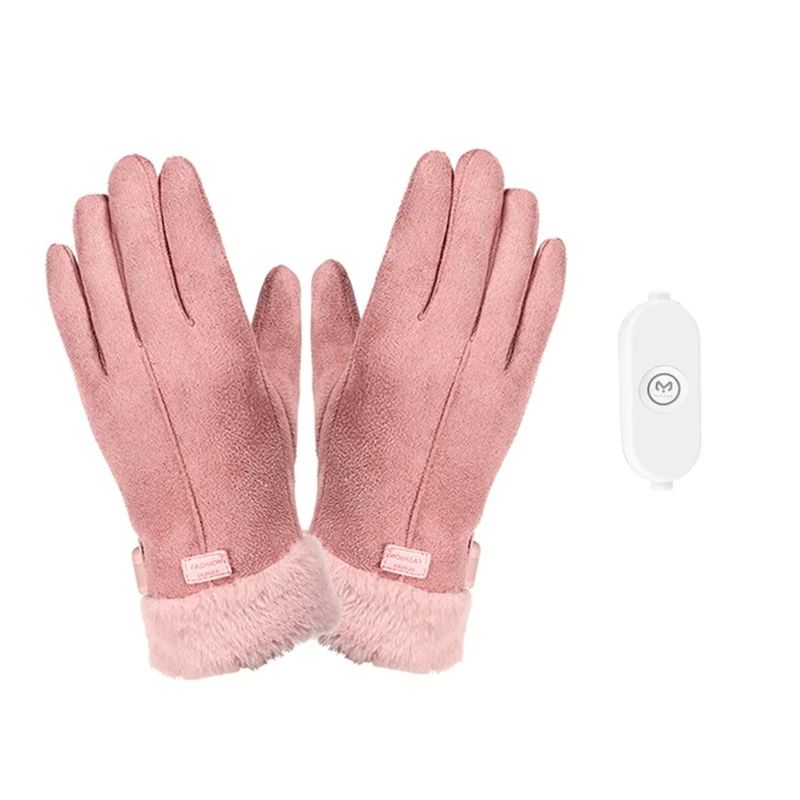 Heated Gloves,USB Rechargeable Heating Gloves for Women, Ladies Warming Gloves