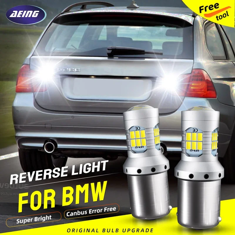 2×P21W LED Reverse Light Blubs 1156 Ba15s Canbus For BMW 3-Series E36 E46 F30 F80 F34 F31 E90 E91 320i/d 318i/d Touring Coupe