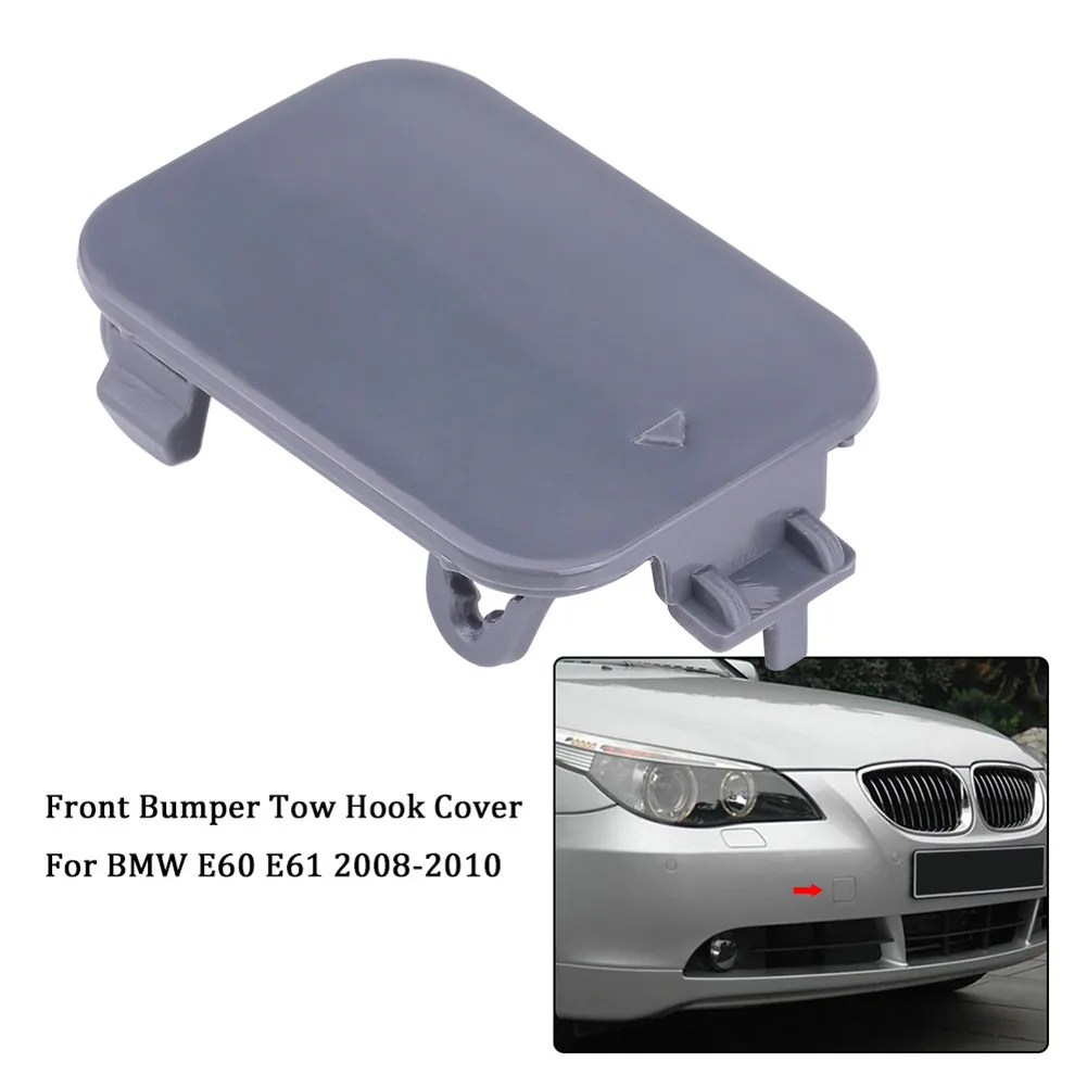 Car Front Bumper Tow Hook Cover Cap 51117184708 Fit For BMW E60 E61 520d 520i 523li 525li 530li 2008-2010