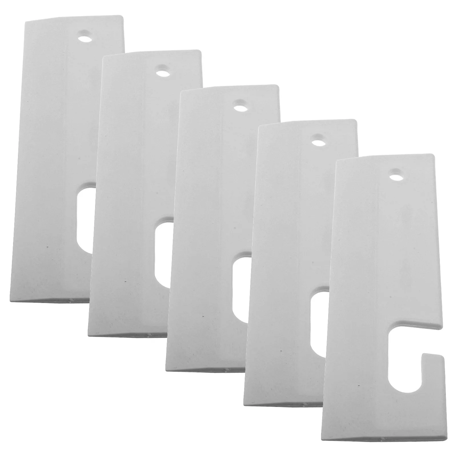 

5Pcs Silicone Squeegee Window Cleaner Kit Ergonomic Handle for Glass Surfaces Water Removal Small Scraper for Shower Door