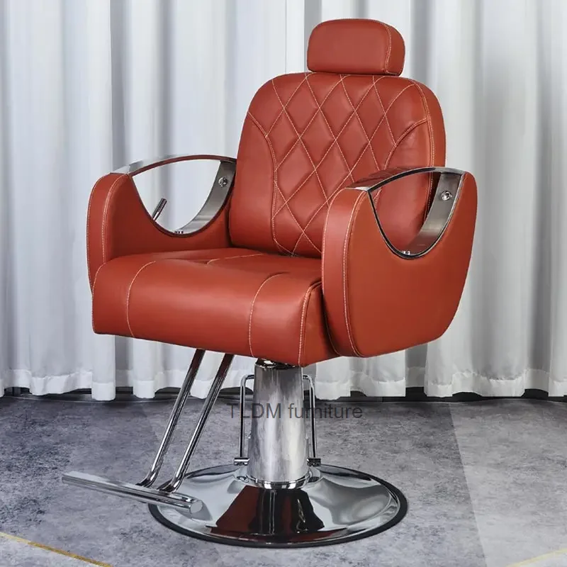 

Aesthetic Hairdressing Chair Swivel Luxury Pedicure Professional Barber Chair Stylist Sillas Barberia Barber Equipment MQ50BC