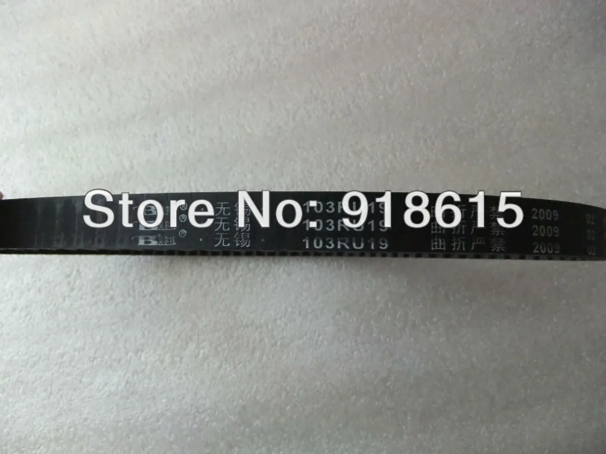 

103RU19 KM376 Camshaft Timing Toothed Belt fit Kipor Generator KDE19STA3 KDE19EA3