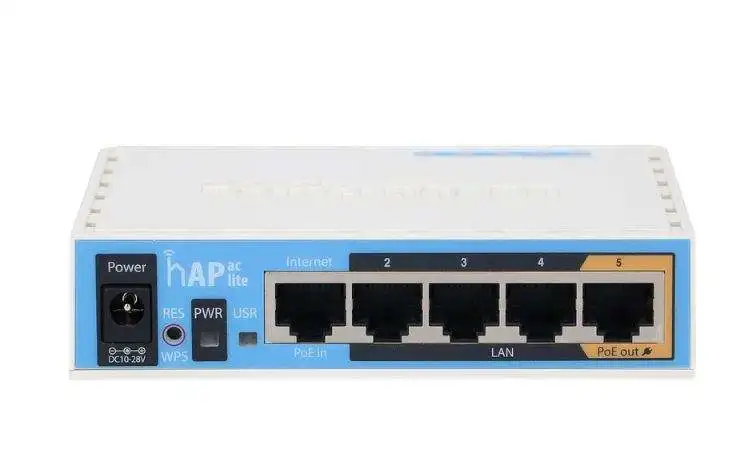 Mikrotik RB952Ui-5ac2nD Hap AC ROS جهاز توجيه لاسلكي منزلي ثنائي النطاق نقطة وصول مزدوجة التيار 2.4/5 جيجا هرتز واي فاي #2