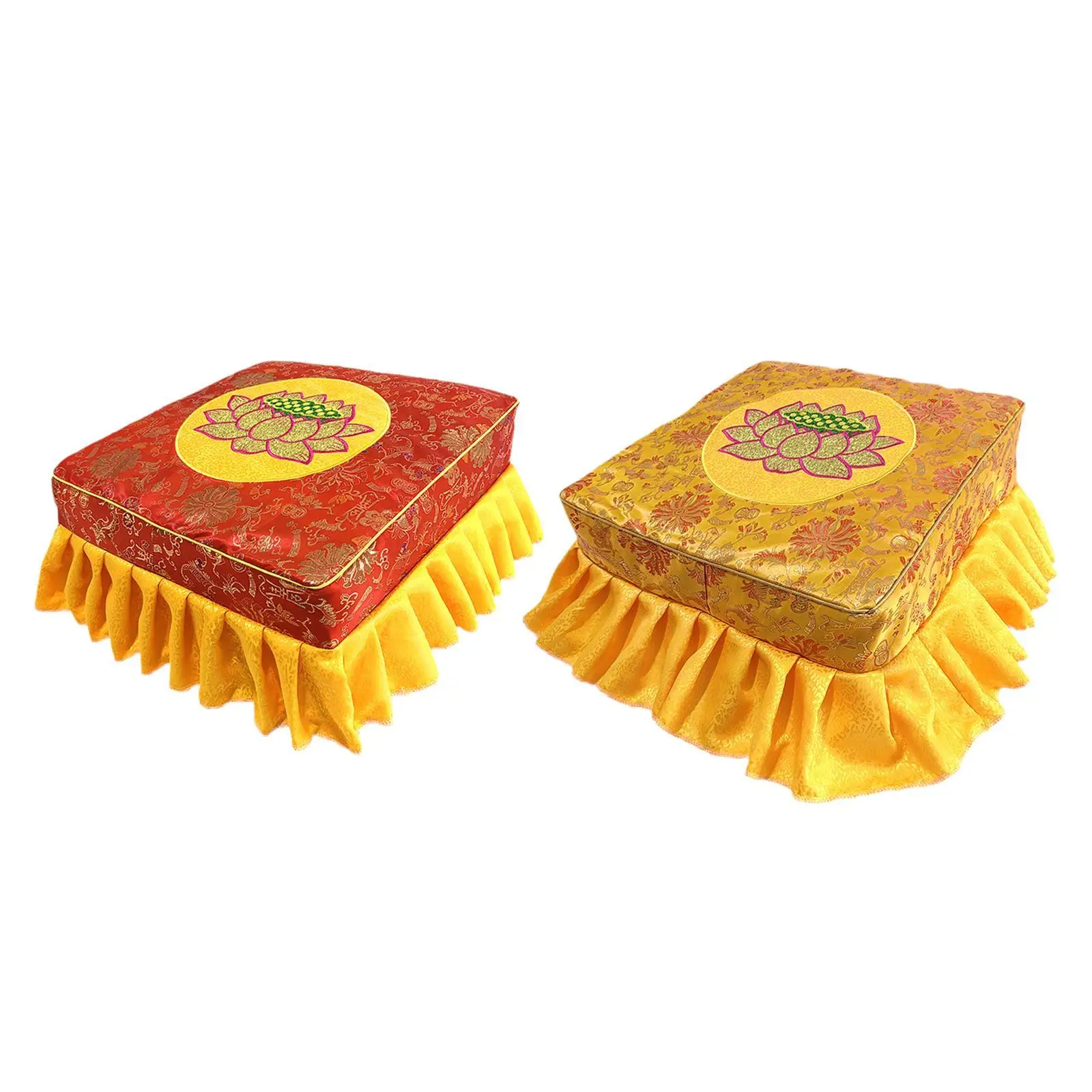 Buddha Meditation Floor Seat with Detachable Washable Cover Comfortable Prayer