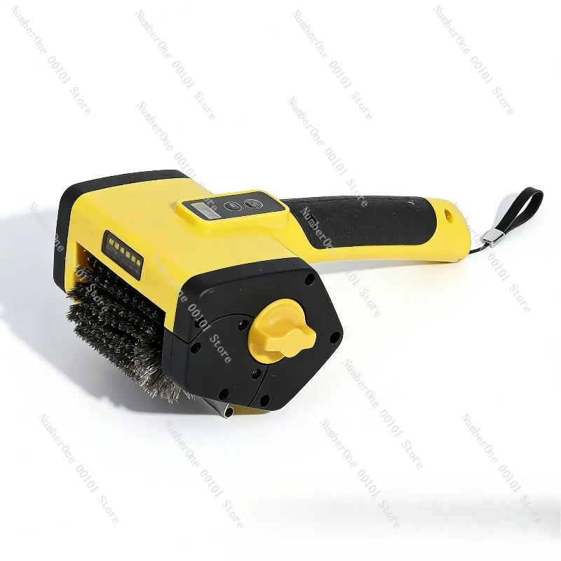 Electric Grill Cleaning Brush Rechargeable BBQ Brush Portable Outdoor Barbecue Grate Scrubber Bristle Free Non Shedding