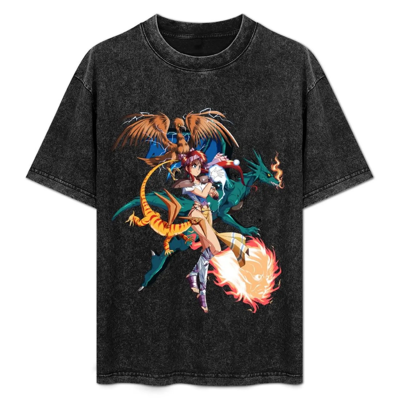 

Alisia Dragoon Ver. 2 T-Shirt Work Wear Simple Tee Shirt