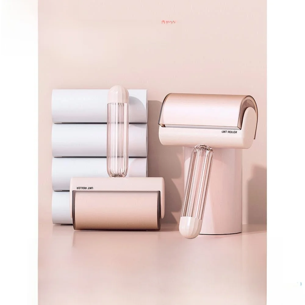 

Ultra-Strong Hair Lint Roller Tear-Off Paper Hair Roll Brush Home Use Bedding Hair Lint Remover Sticky Roll Paper Cleaner