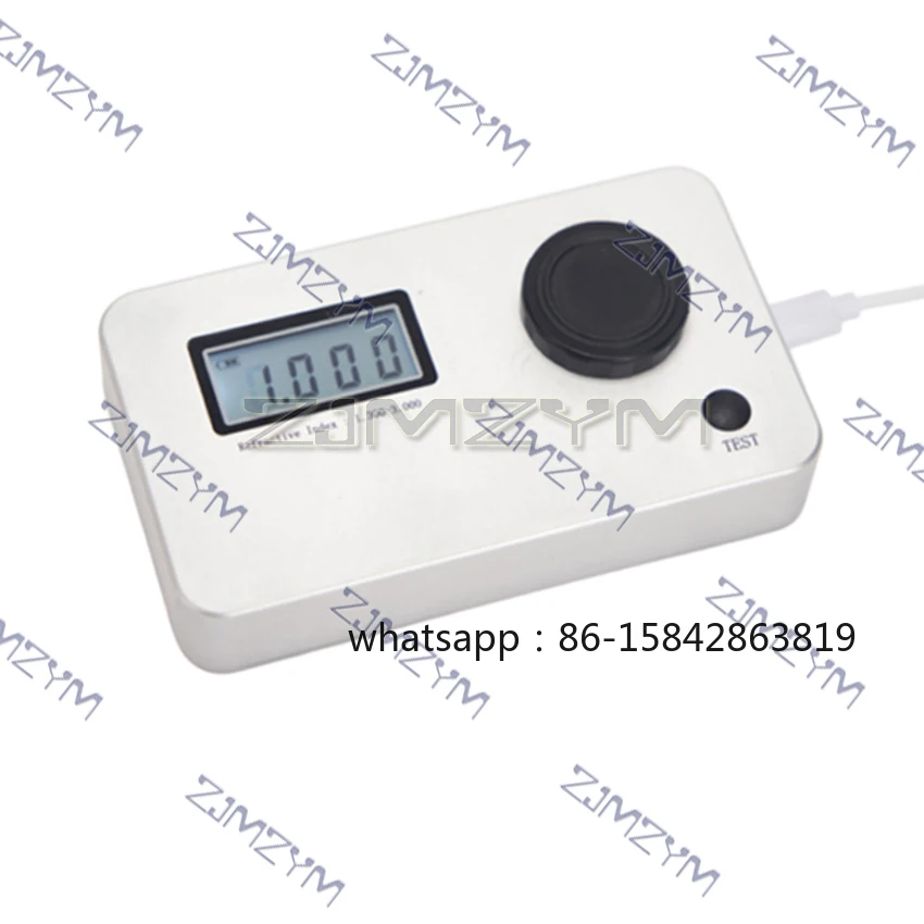 Instrument for Identifying Genuine and Fake Diamonds Gemstone Refractometer Refractive Index Inspection and Identification Tool