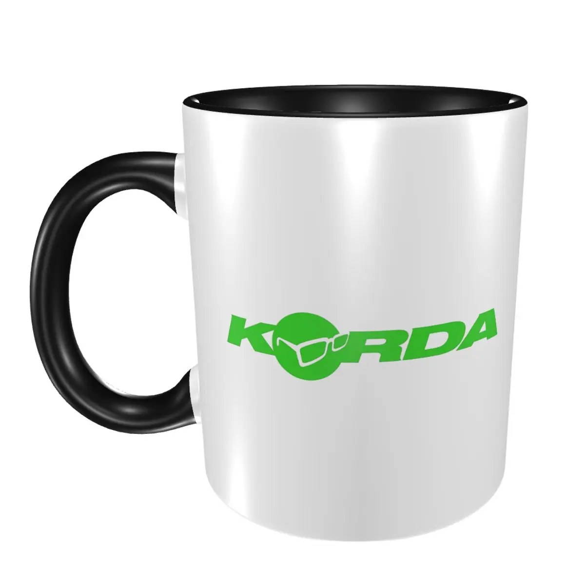 

Korda Fishing Logo Mug Funny Ceramic Coffee Cups Tea Mugs Milk Cup Drinkware Gifts for Friends