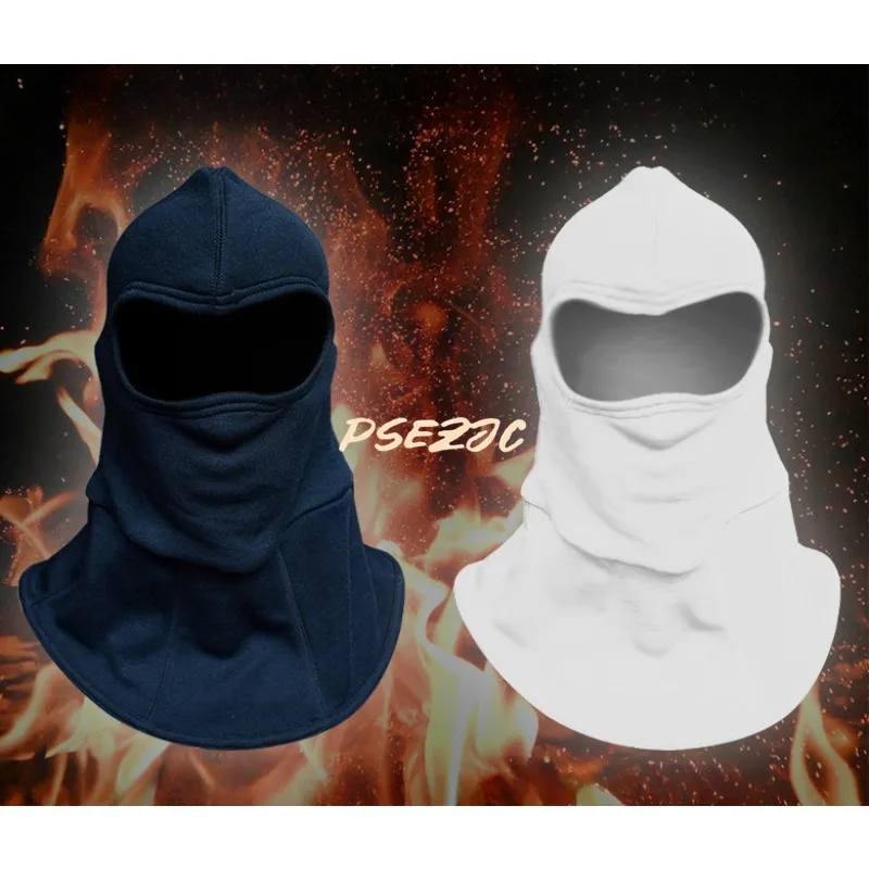 Fire Extinguishing Protective Head Cover Double-layer Aramid Knitted Thermal Insulation and Sweat Absorbing Head Cover