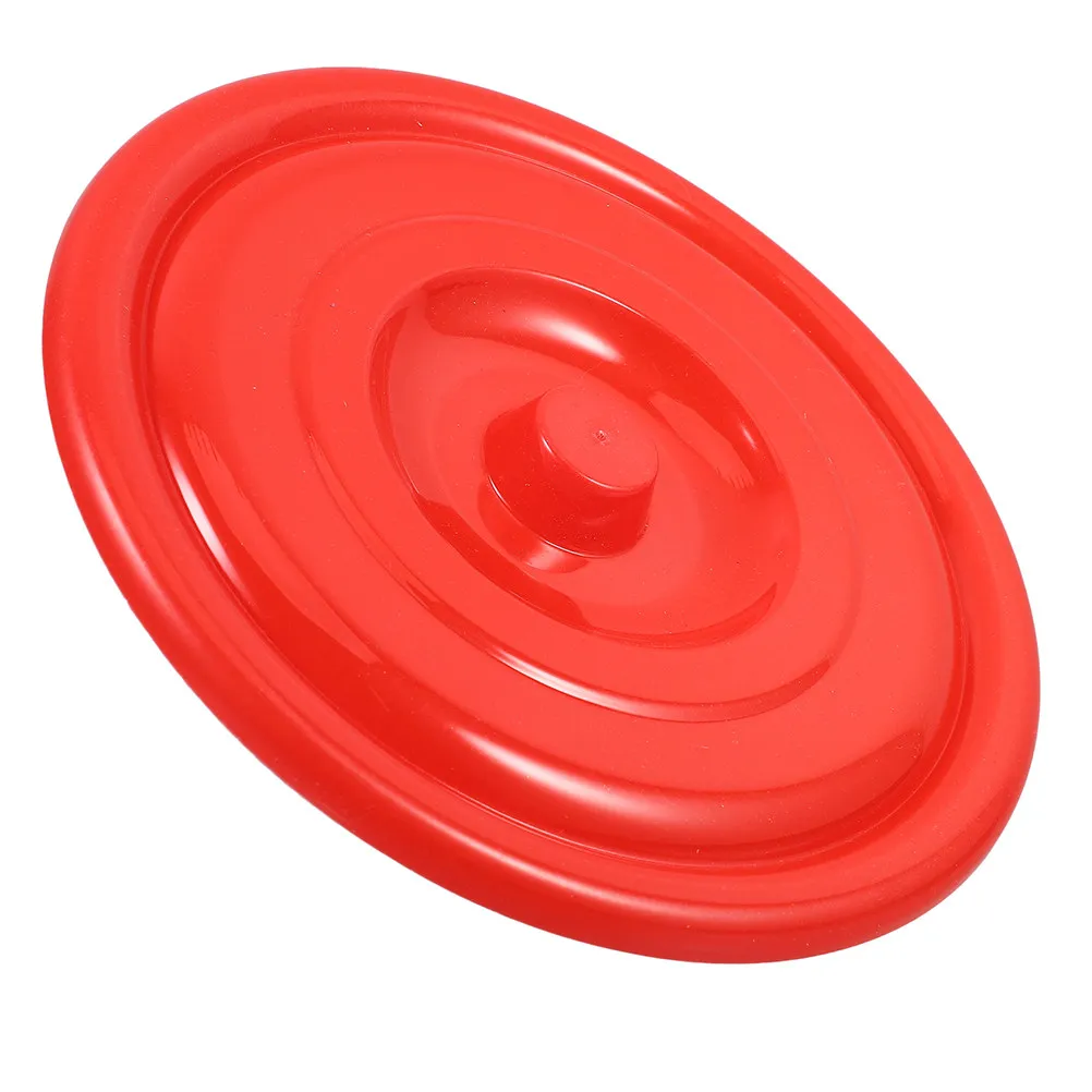23Cm Round Plastic Bucket Lid Heavy Duty Secure Fit Lid for Trash Cans Water Buckets Waste Bins Garbage Can Accessories