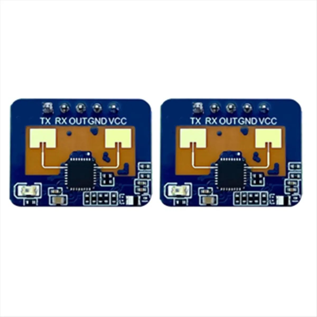 ABGN 2Pcs 24G MmWave HLK-LD2410C Human Presence Radar Sensor Motion Detection Module