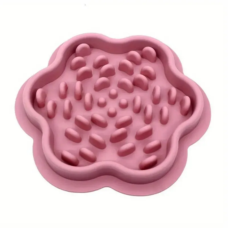 Futternapf zum Verlangsamen von Haustieren – Interaktiver Futternapf für Haustiere – Silikonmaterial – geeignet für Hunde und Katzen – Detail 6