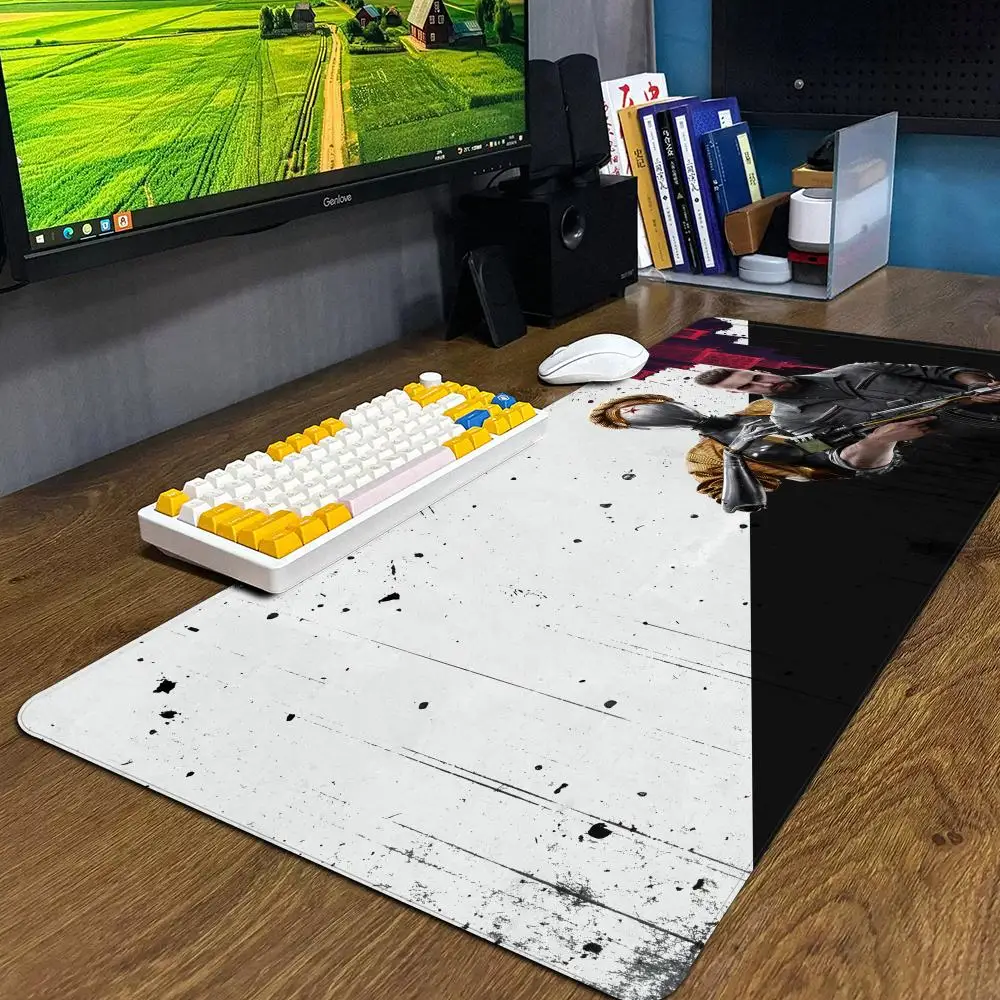 لوحة ماوس على شكل قلب ذري، ملحقات كمبيوتر XXL، لوحة مفاتيح كبيرة لطاولة الكمبيوتر المحمول، المنتج الجديد لألعاب الألعاب