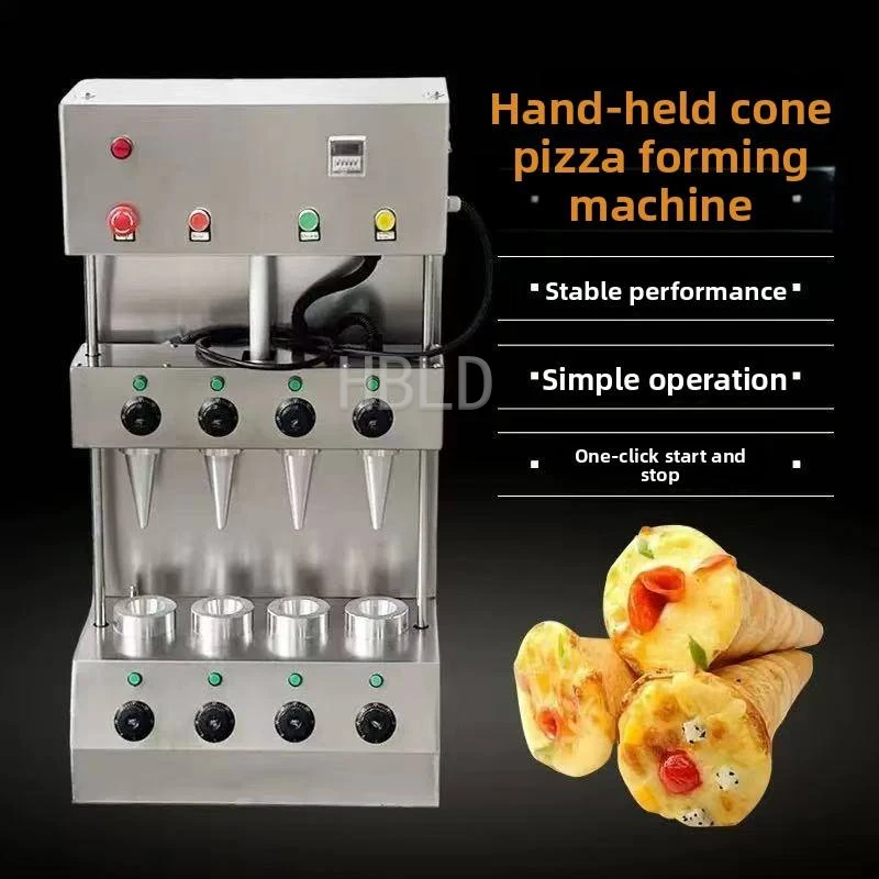 2026 Pizza Cone Mold Pizza Oven Machine for Glass Display Cabinet Hot Selling New Kitchen Appliance