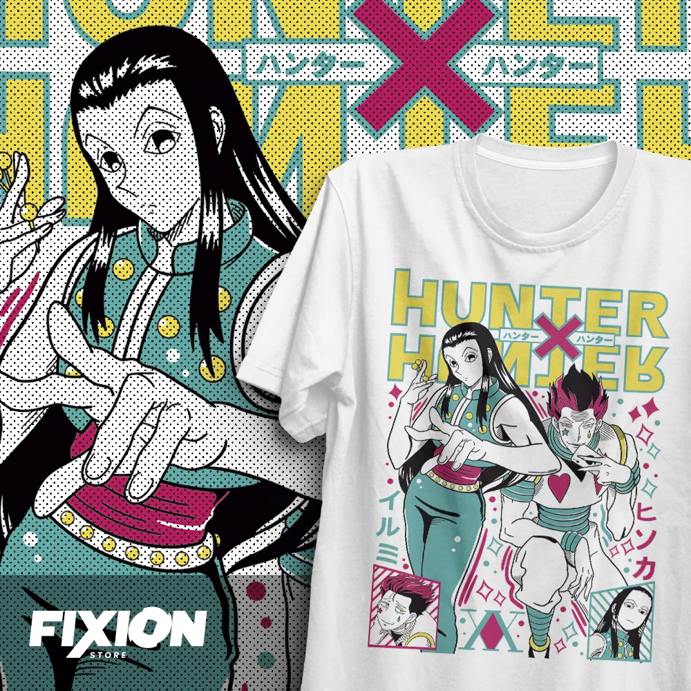 Anime T shirt Hunter x Hunter – Hisoka e Illumi #RA [B] Manga Tee