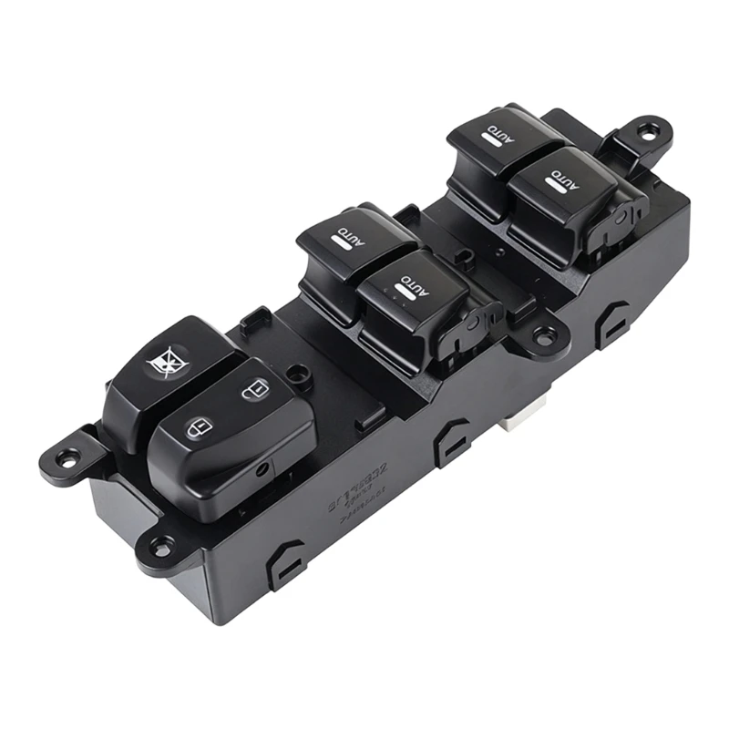 31BC Driver Door Glass Control Panel Assembly, 93570M4310 Repair Part with Plastic Housing for Restoring Routine Window Button