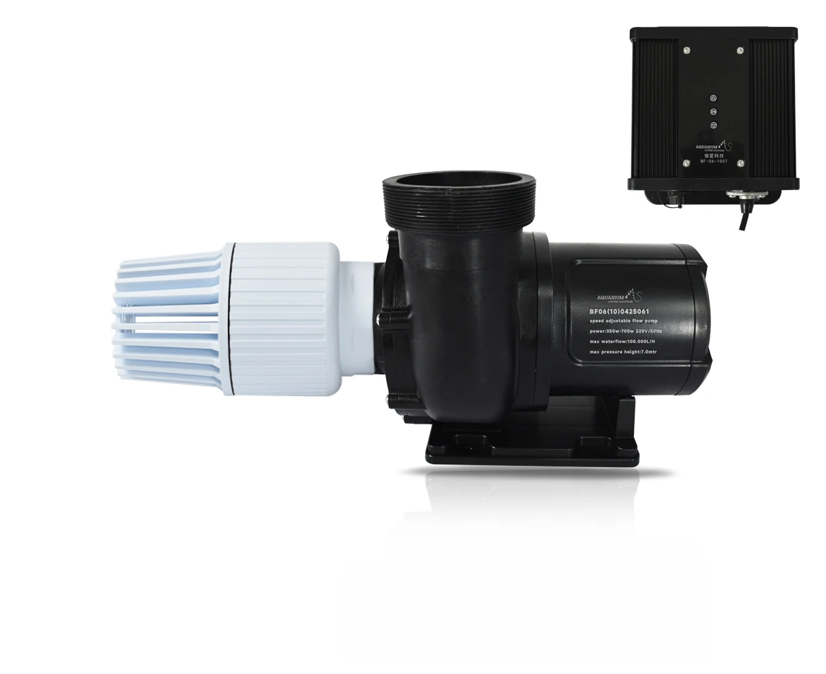 High Efficiency BlueFin Pump 350-700W  Super Silence Flushing Design Aquarium Variable Frequency Pump