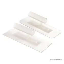 Cazzuola in plastica 28GF con comoda impugnatura Spatola tonda/quadrata da 240 mm