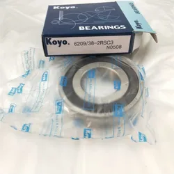 JP Koyo 6209/38 38x85x19-2rs/C3 Single Row Deep Groove Ball Bearing Bicycle Bearing 6209/38-2RSC3