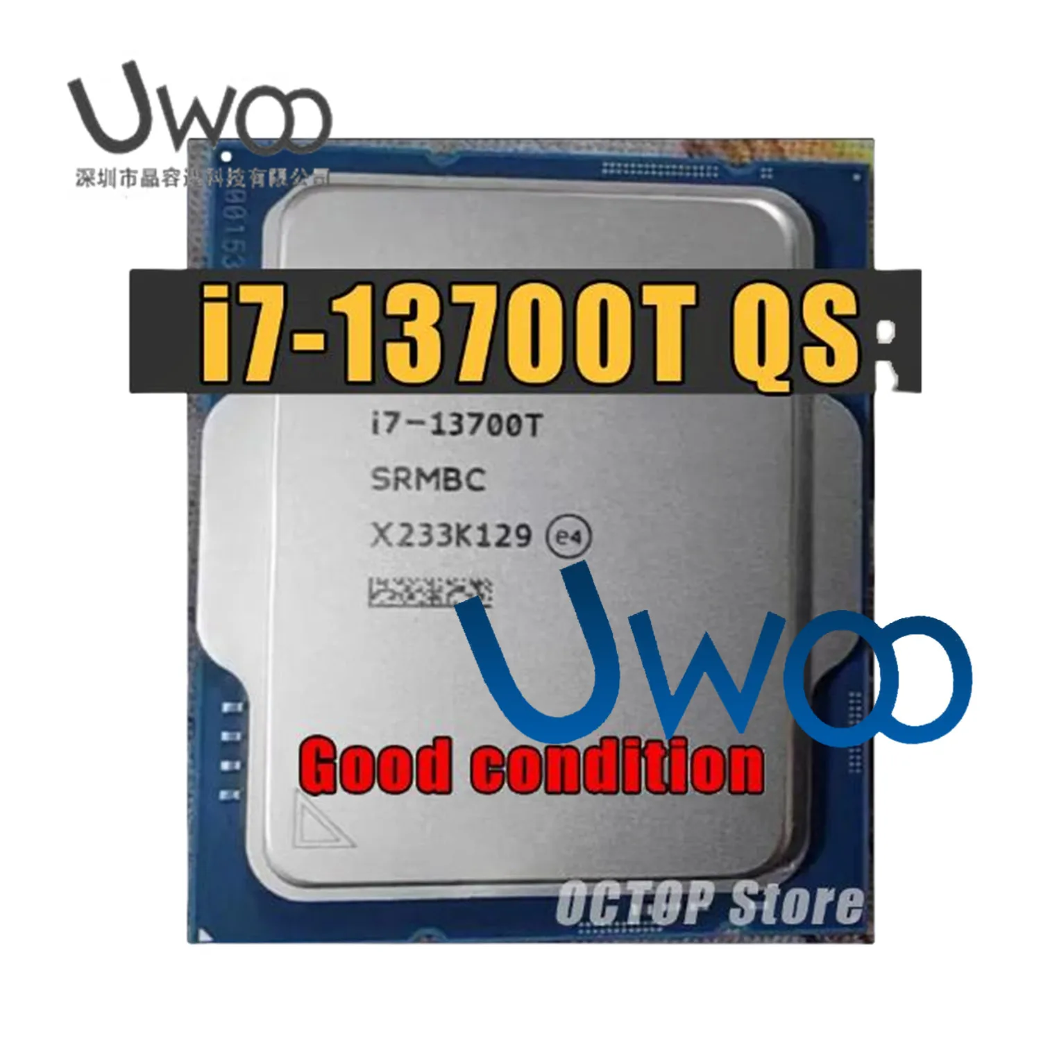 Core i7-13700T QS version 1.4GHz L3=30MB 35W 16Cores 24Thread CPU Processor 7nm 13th Generation CPU LGA 1700 for Z690