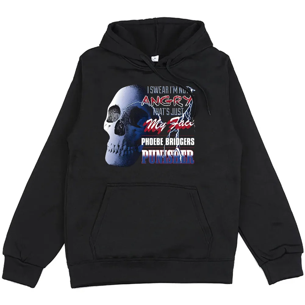 

Streetwear Unisex Punisher Phoebe Bridgers Hoodies Winter Long Sleeve Hooded Sweatshirt Print Clothes Men/Women Sudaderas Hombre