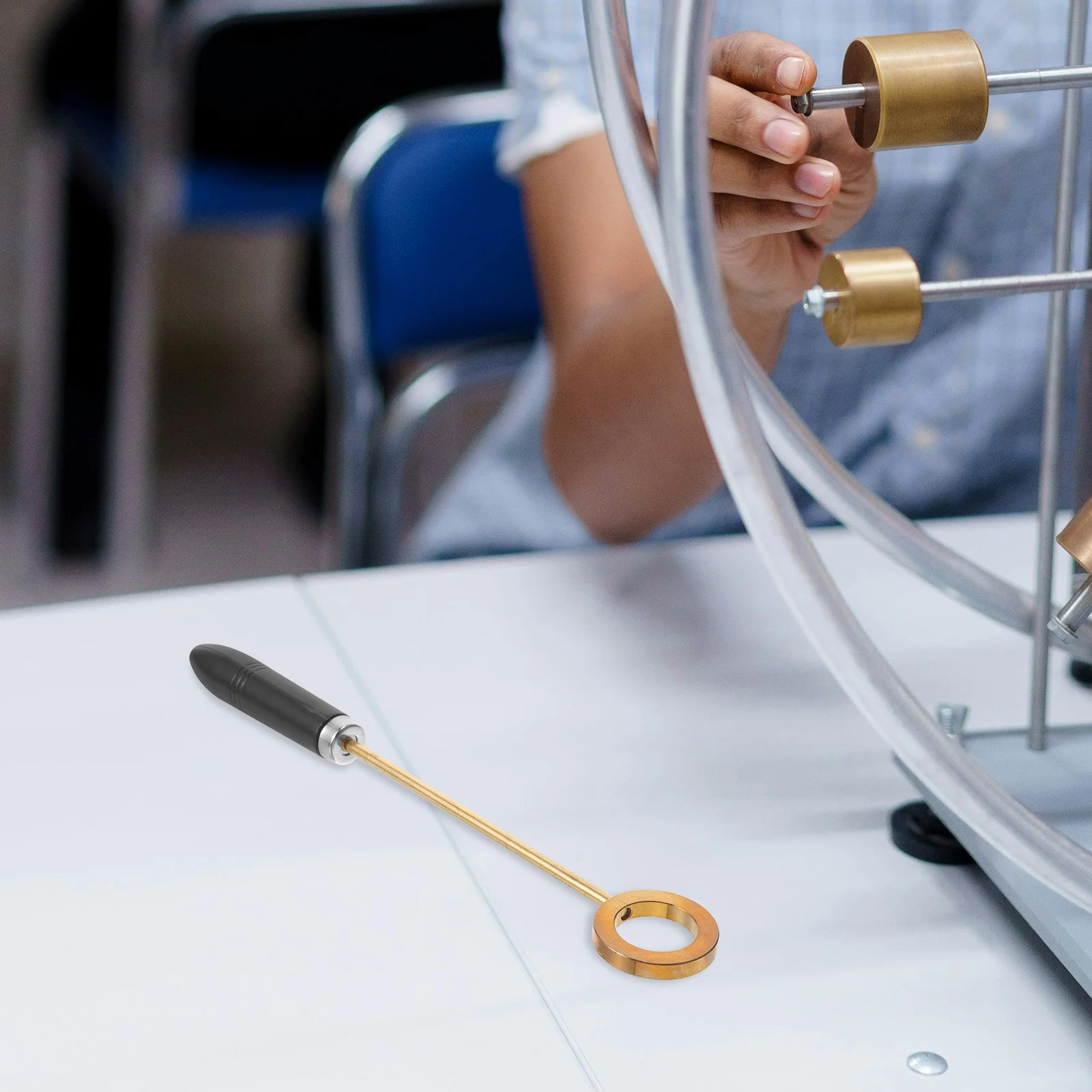 Material didáctico de expansión y contracción térmica, suministros experimentales de laboratorio, herramienta de física de Material plástico