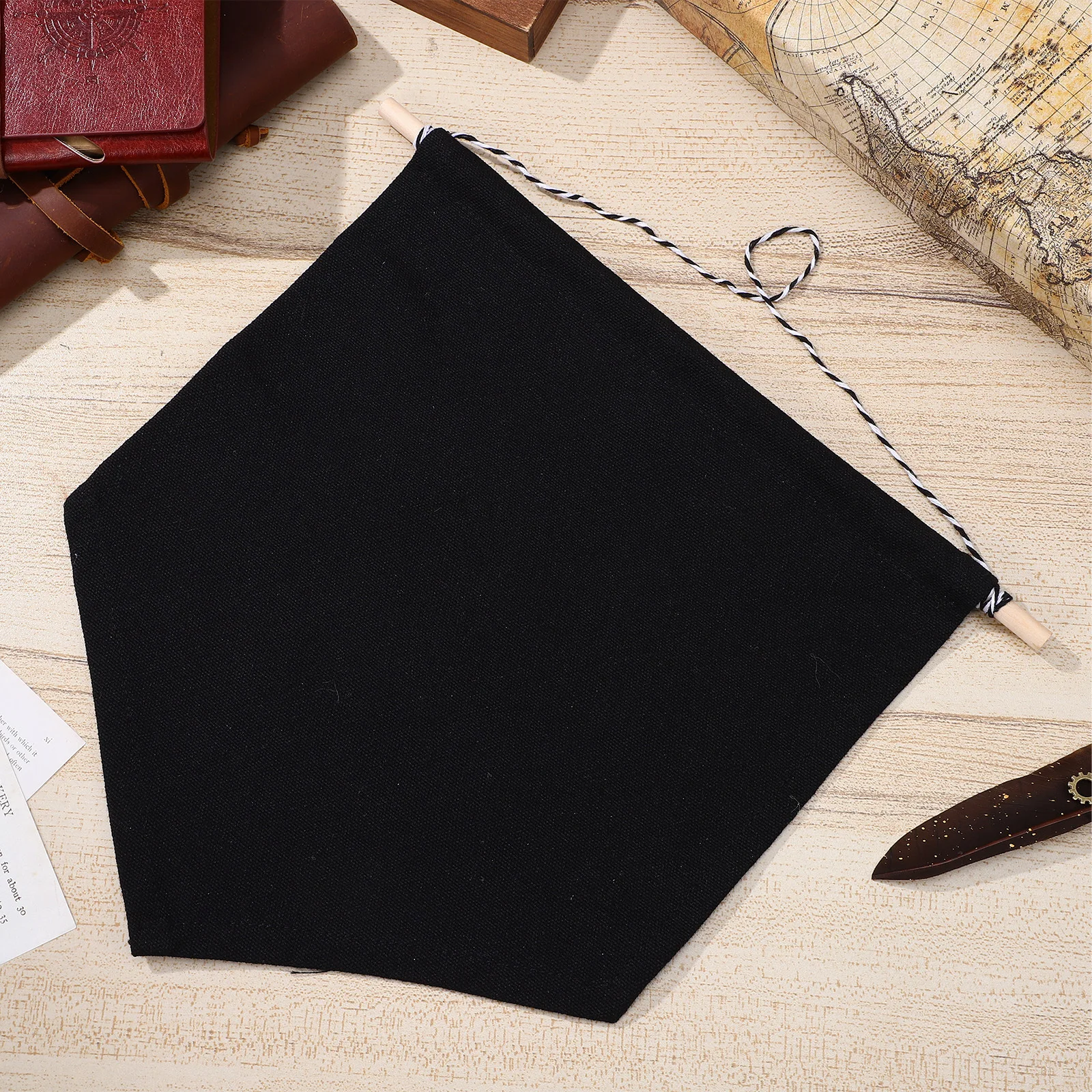 

Wall Hanging Pin Display Canvas Enamel Lapel Badge Pennant Banner Plain Blank For Diy Painting Home