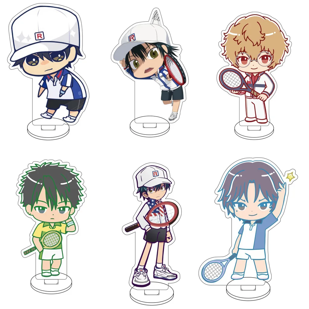 10CM Anime The Prince of Tennis Ryoma Echizen Syusuke Fuji Inui Sadaharu Cos Acryl-Figur Ständer Niedliche Geschenke Dekorationen