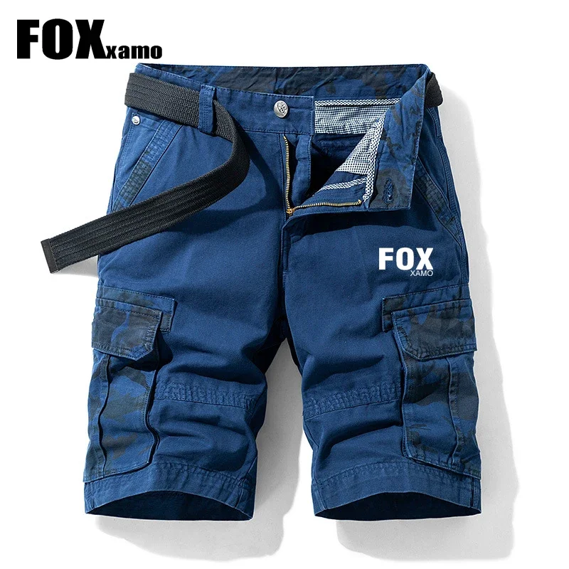 FOX Xamo Men's Summer Cycling Mountain Bike Motorcycle Downhill Shorts MTB Loose Sports Bicycle Short Deportivo Hombres