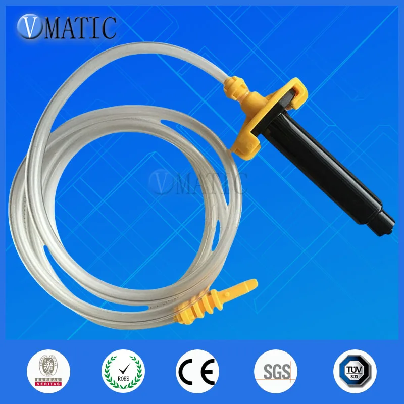 ‌5 Sets Pneumatic Dispenser Kit | EFD-Compatible 5cc/ml Syringe Barrel with Piston & Tips +FS‌