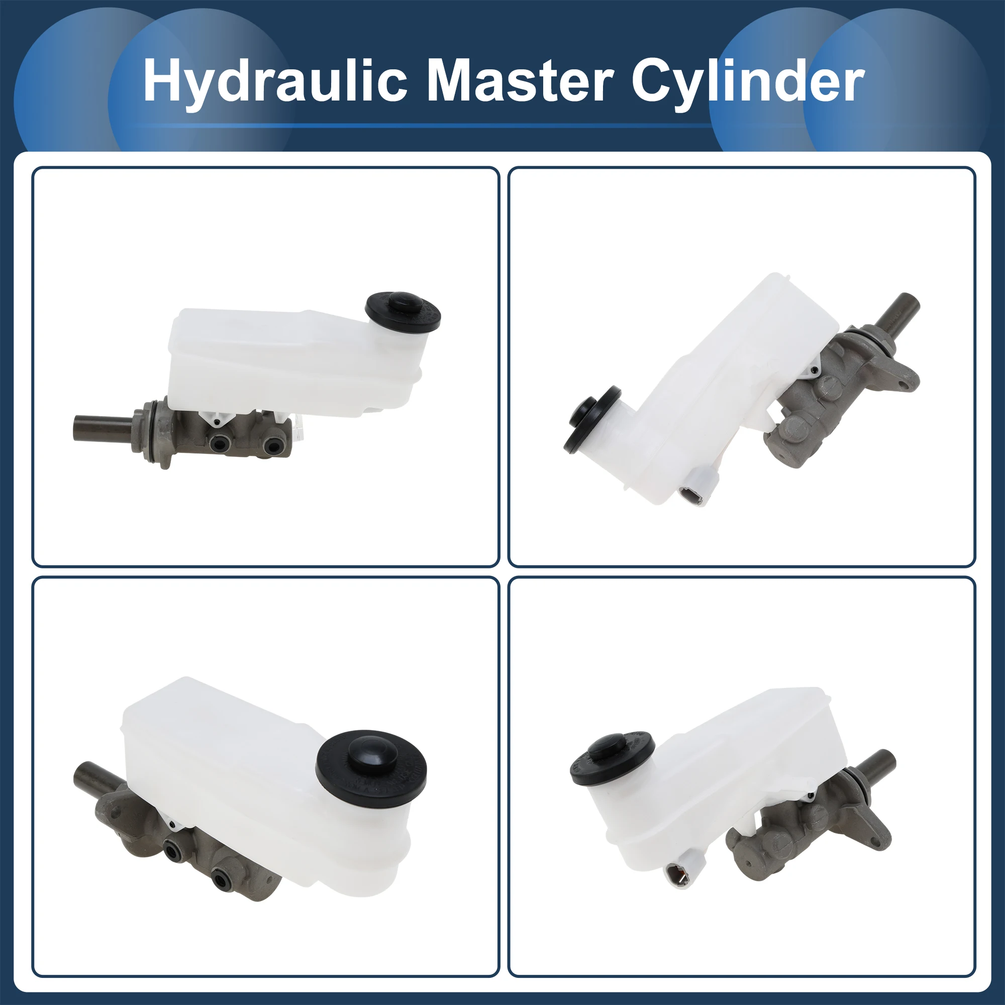 UXCELL Brake Master Cylinder with Reservoir No.472010K590 for TOYOTA FORTUNER 2016-2018 Aluminum Alloy Plastic 1 Pcs