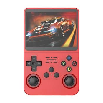 R36S Retro Handheld Console Linux System 3.5 inch IPS Screen R35s Pro Portable Pocket Video Player 64GB Games