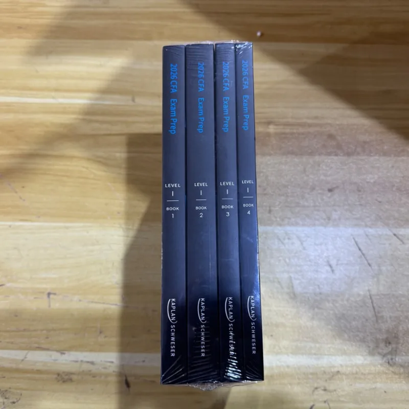2026 CFA Level 1 SchweserNotes Fimancial Statement Analysis and Equity Investments,Quantitative Methods, English Notes Books