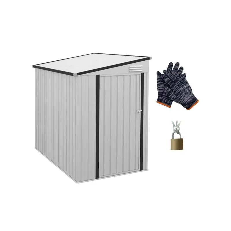 

Garden Storage Shed - Outdoor Wooden Garden Shed for Tools & Equipment - Durable & Weatherproof Structure, Easy Assembly