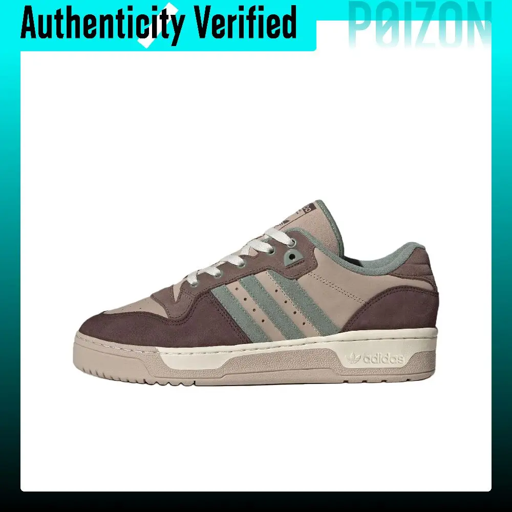 Adidas Originals Rivalry Adidas Originals Leather Low top Skateboard Shoes Unisex Brown ID6132